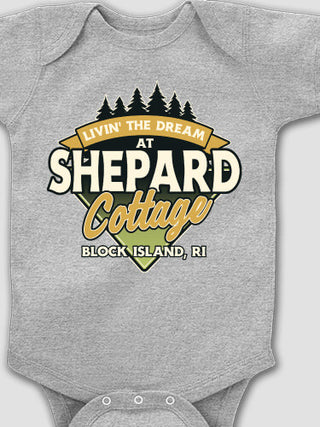 Livin' The Dream Cottage : Printed Baby Bodysuits