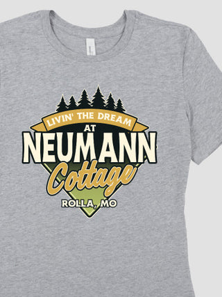 Livin' The Dream Cottage : Premium Ladies T-Shirts