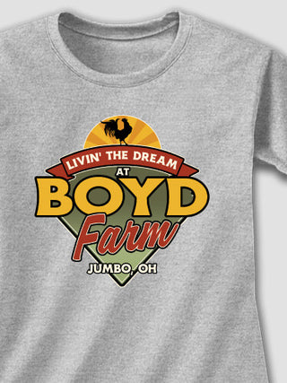 Livin' The Dream Farm : Printed T-Shirts