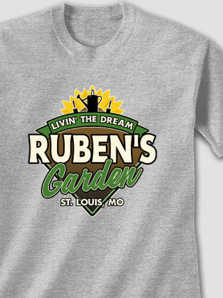 Livin' The Dream Garden : Printed T-Shirts