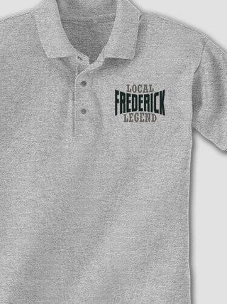 Local Legend : Embroidered Polo Shirts