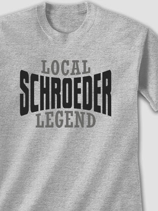 Local Legend : Printed T-Shirts