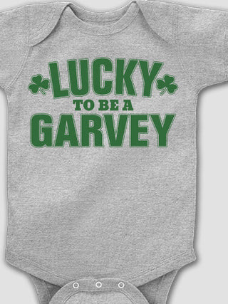 Lucky To Be : Printed Baby Bodysuits