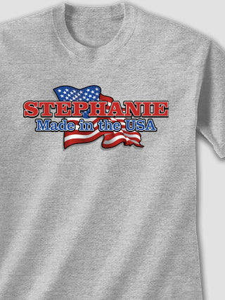 Made in the USA : Printed T-Shirts