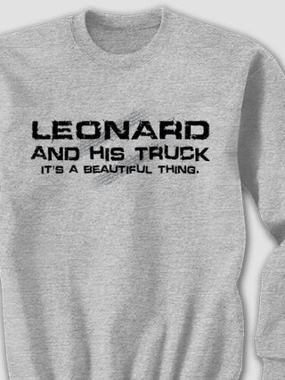 Man and His Truck : Printed Sweatshirts