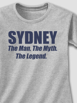 Man Myth Legend : Printed T-Shirts