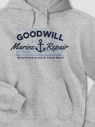 Marine Repair : Printed Hoodies