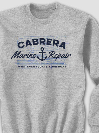 Marine Repair : Printed Sweatshirts