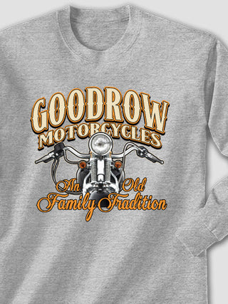 Motorcycle Family Tradition : Printed Long Sleeves