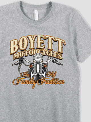 Motorcycle Family Tradition : Printed T-Shirts