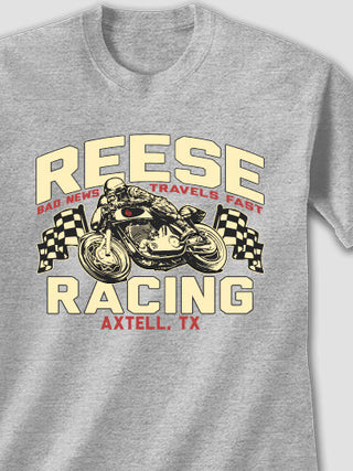 Motorcycle Racing : Printed T-Shirts