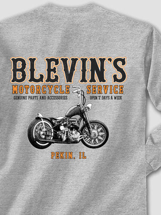 Motorcycle Service BP : Printed Long Sleeves