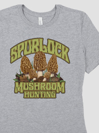 Mushroom Hunting : Premium Ladies T-Shirts