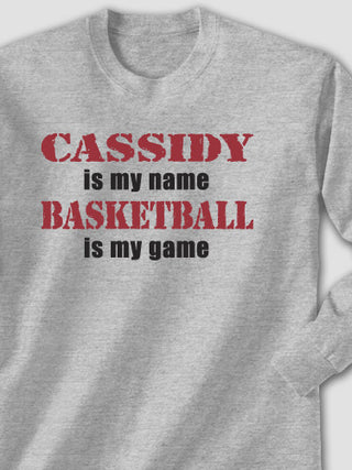 Name Game : Printed Long Sleeves