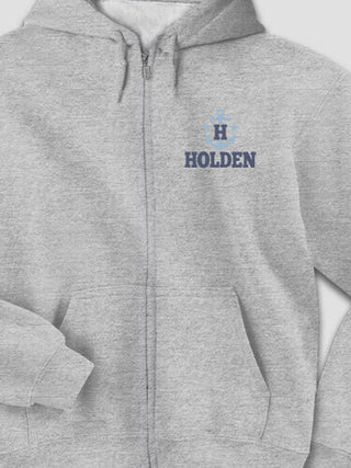 Nautical Monogram : Embroidered Zip Hoodies