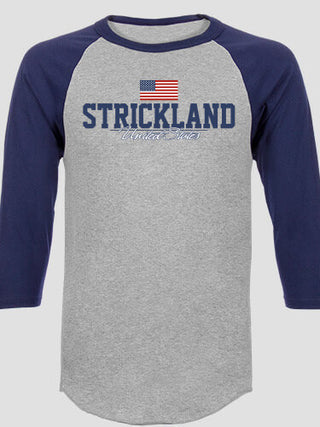 American Flag : Printed Raglan Shirts