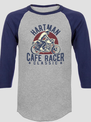 Cafe Racer : Printed Raglan Shirts