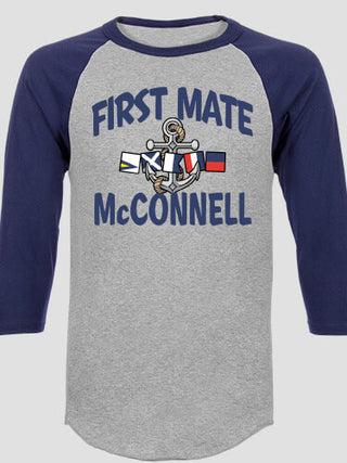 First Mate : Printed Raglan Shirts