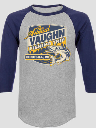 Fishing Trip : Printed Raglan Shirts