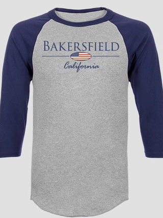 Hometown Flag : Printed Raglan Shirts