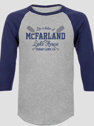 Lake House : Printed Raglan Shirts