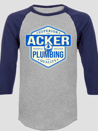 Plumbing : Printed Raglan Shirts