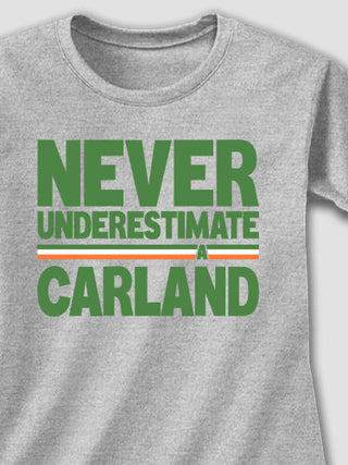 Never Underestimate Irish : Printed T-Shirts