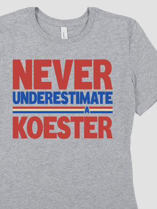 Never Underestimate : Premium Ladies T-Shirts