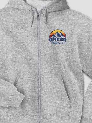 Outdoor Company : Embroidered Zip Hoodies