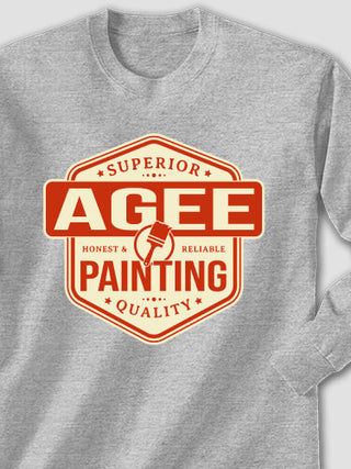 Painting : Printed Long Sleeves