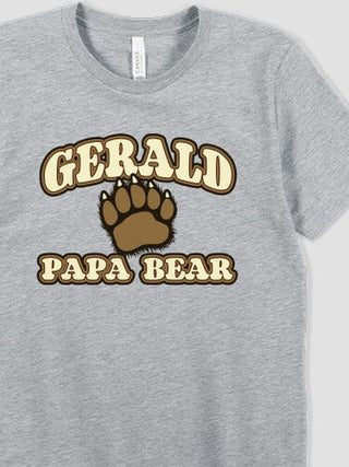 Papa Bear : Premium Printed T-Shirts