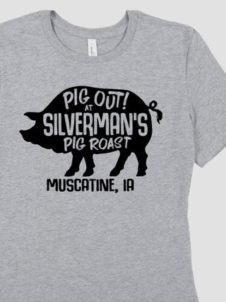 Pig Roast : Premium Ladies T-Shirts