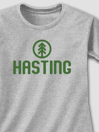 Pine Tree : Adult Ladies Fitted T-Shirt