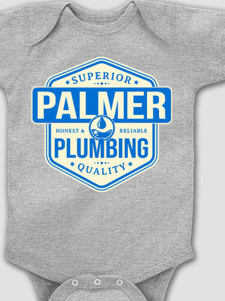 Plumbing : Printed Baby Bodysuits