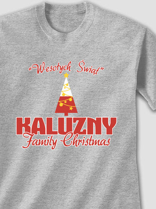 Polish Family Christmas : Printed T-Shirts