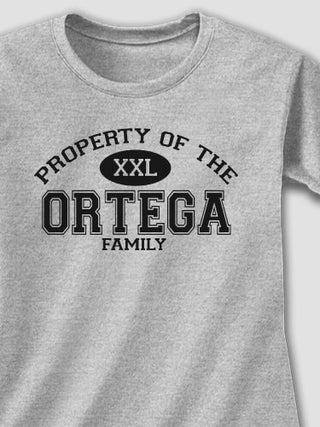 Property of Family : Printed T-Shirts