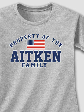 Property of Flag : Printed T-Shirts
