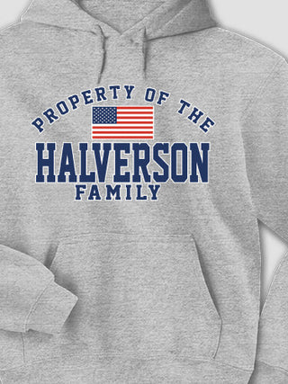 Property of Flag : Printed Hoodies