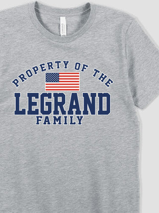 Property of Flag : Printed T-Shirts