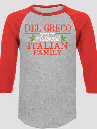 Italian Family : Printed Raglan Shirts