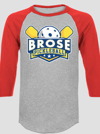 Pickleball : Printed Raglan Shirts