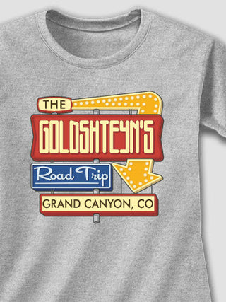 Road Trip : Adult Ladies Fitted T-Shirt