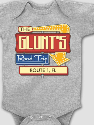 Road Trip : Printed Baby Bodysuits