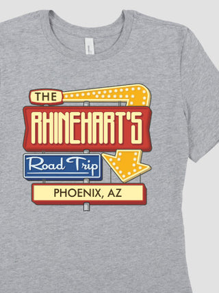 Road Trip : Premium Ladies T-Shirts