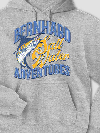 Salt Water Adventures : Printed Hoodies