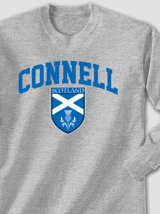 Scottish Shield : Printed Long Sleeves