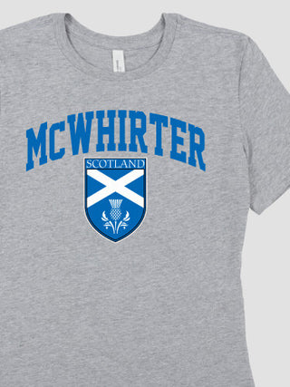Scottish Shield : Premium Ladies T-Shirts