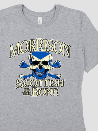 Scottish to the Bone : Premium Ladies T-Shirts