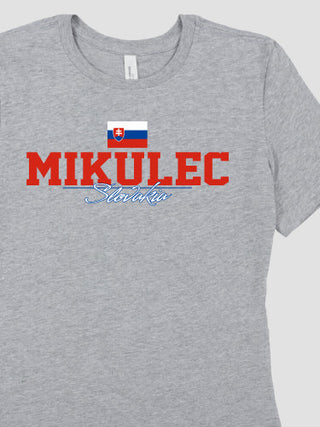 Slovakian Flag : Premium Ladies T-Shirts