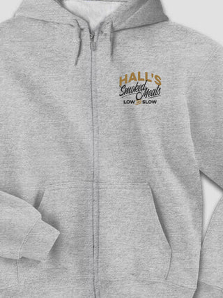 Smoked Meats : Embroidered Zip Hoodies
